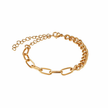 The Double Bracelet - Gold Bracelet For Women - Chain Bracelet Bracelet Brother & Sisters